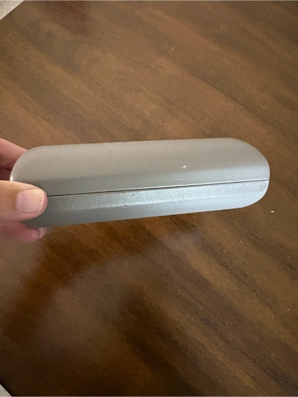 BCBGMaxAzria Taupe Hard Eyeglasses Case